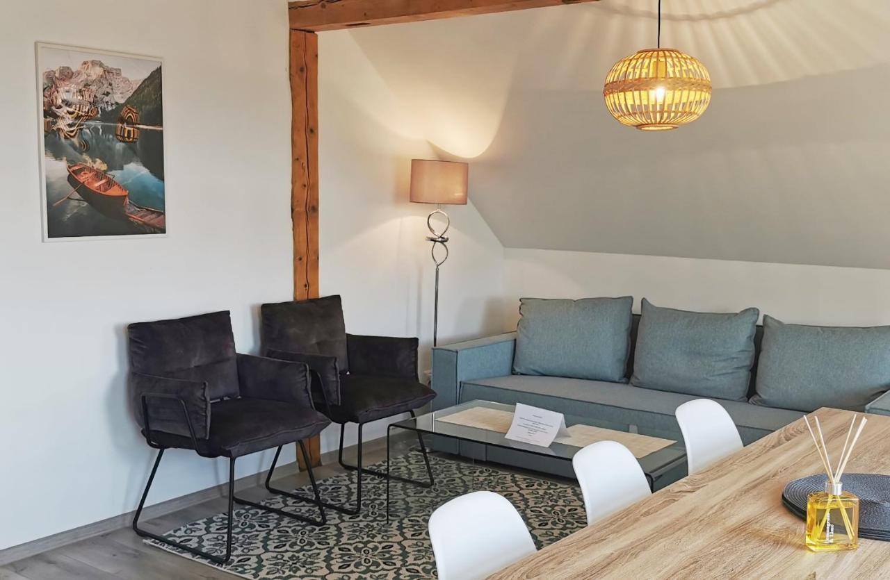Klimatyczny Apartament Nr 8 Z Widokiem Na Gory Sowie Биелава Екстериор снимка